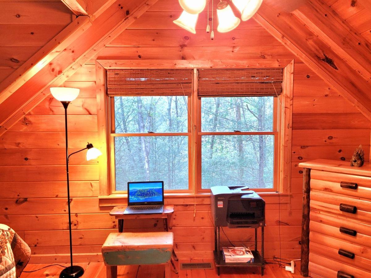 Luxury Cabin With Waterview And Privacy, Hiking ブルーリッジ山脈 エクステリア 写真
