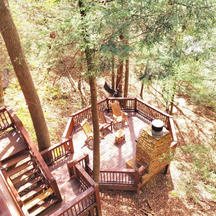Luxury Cabin With Waterview And Privacy, Hiking ブルーリッジ山脈 エクステリア 写真