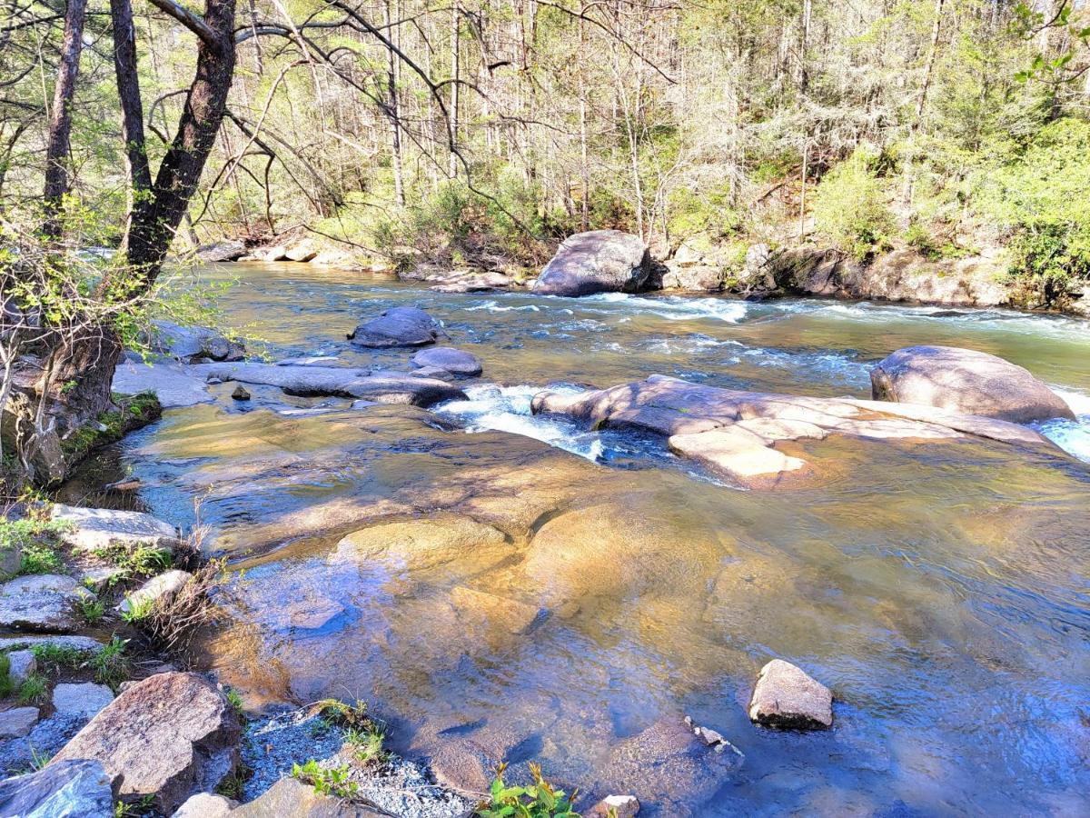 Luxury Cabin With Waterview And Privacy, Hiking ブルーリッジ山脈 エクステリア 写真