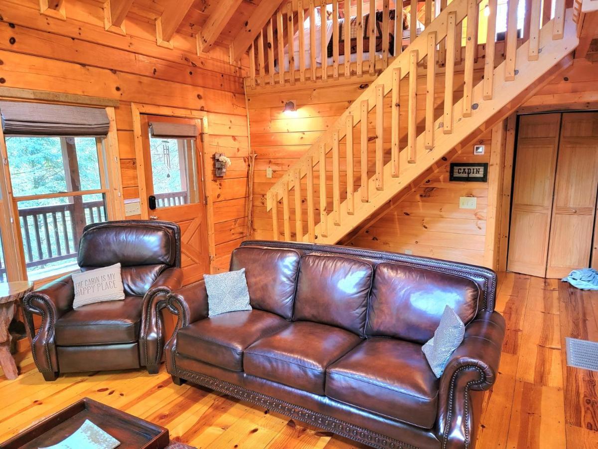 Luxury Cabin With Waterview And Privacy, Hiking ブルーリッジ山脈 エクステリア 写真