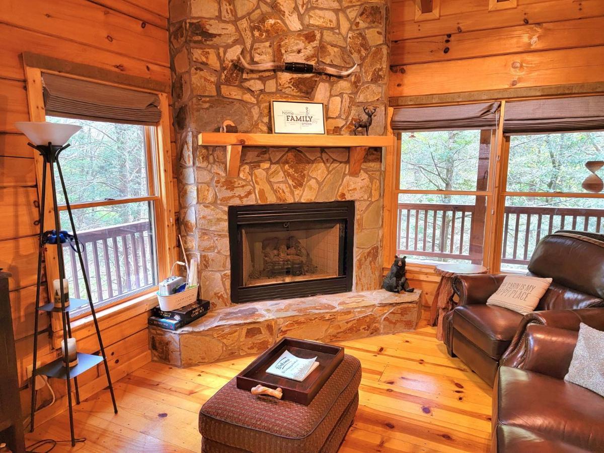 Luxury Cabin With Waterview And Privacy, Hiking ブルーリッジ山脈 エクステリア 写真